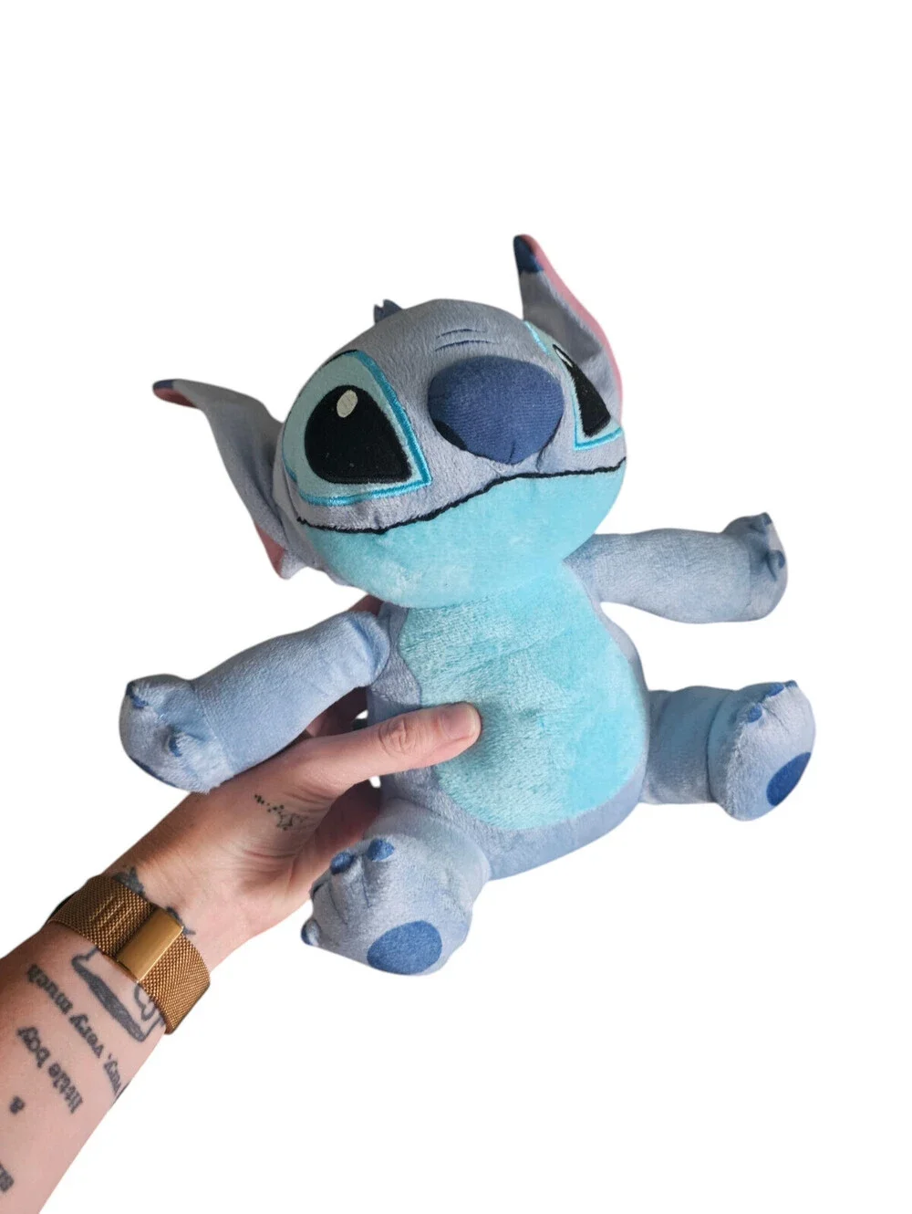 Disney Lilo & Stitch Plush Blue Alien Soft Toy Stuffed Animal NEW